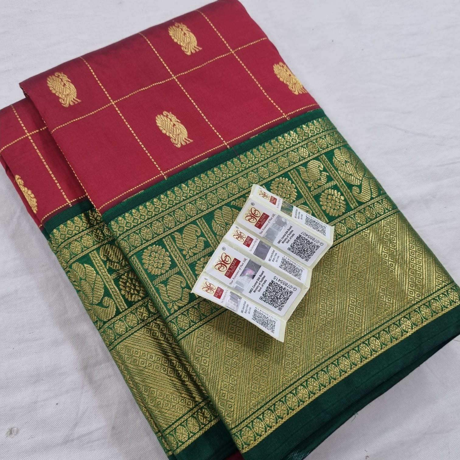 Kanchipuram  Pure Handloom  Traditional  Silk Sarees